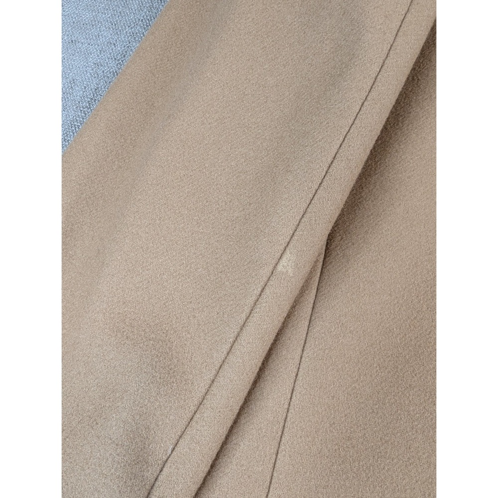 Banana Republic Jacket Men L Camel Tan Wool Cashmere Blend Button Over Coat - Picture 12 of 12